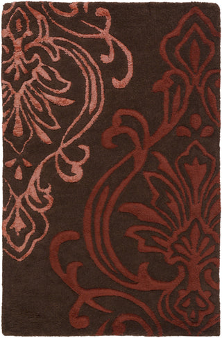 Surya Modern Classics CAN-1950 Burgundy Area Rug by Candice Olson 2' x 3'