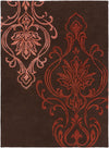 Surya Modern Classics CAN-1950 Burgundy Area Rug by Candice Olson 8' x 11'