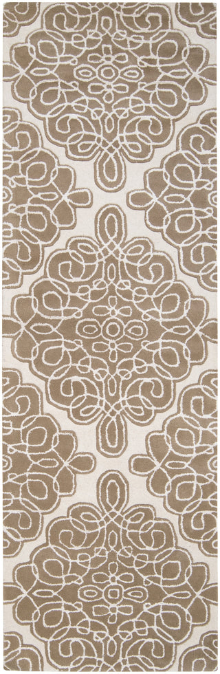 Surya Modern Classics CAN-1964 Mocha Area Rug by Candice Olson 2'6'' x 8' Runner