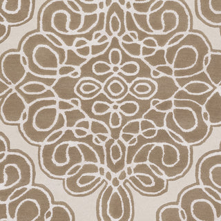 Surya Modern Classics CAN-1964 Mocha Hand Tufted Area Rug by Candice Olson Sample Swatch