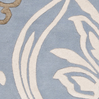 Surya Modern Classics CAN-1980 Sky Blue Hand Tufted Area Rug by Candice Olson Sample Swatch