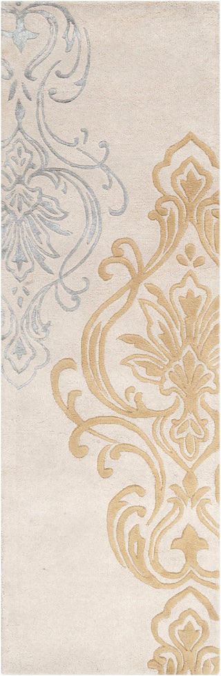 Surya Modern Classics CAN-1982 Ivory Area Rug by Candice Olson 2'6'' x 8' Runner