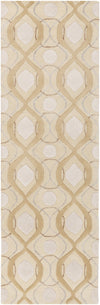 Surya Modern Classics CAN-1985 Butter Area Rug by Candice Olson 2'6'' x 8' Runner