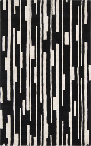 Surya Modern Classics CAN-1998 Black Area Rug by Candice Olson 5' x 8'