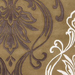 Surya Modern Classics CAN-2009 Chocolate Hand Tufted Area Rug by Candice Olson Sample Swatch