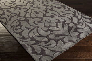 Surya Modern Classics CAN-2016 Light Gray Hand Tufted Area Rug by Candice Olson 5x8 Corner