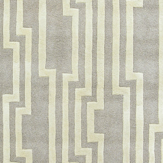 Surya Modern Classics CAN-2023 Light Gray Hand Tufted Area Rug by Candice Olson Sample Swatch