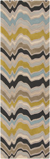 Surya Modern Classics CAN-2029 Olive Area Rug by Candice Olson 2'6'' X 8' Runner