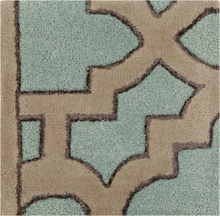 Surya Modern Classics CAN-2034 Teal Hand Tufted Area Rug by Candice Olson 16'' Sample Swatch