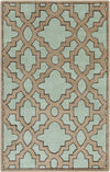 Surya Modern Classics CAN-2034 Teal Area Rug by Candice Olson 5' x 8'