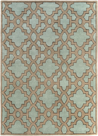 Surya Modern Classics CAN-2034 Teal Area Rug by Candice Olson 8' x 11'