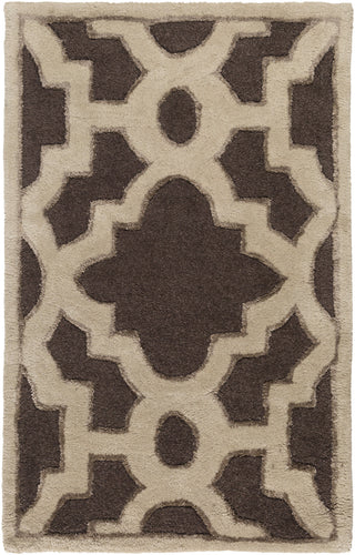 Surya Modern Classics CAN-2035 Chocolate Area Rug by Candice Olson 2' x 3'