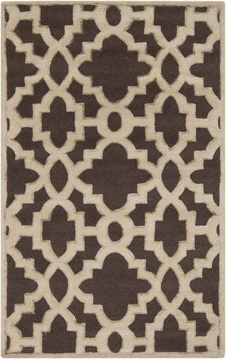 Surya Modern Classics CAN-2035 Chocolate Area Rug by Candice Olson 5' x 8'