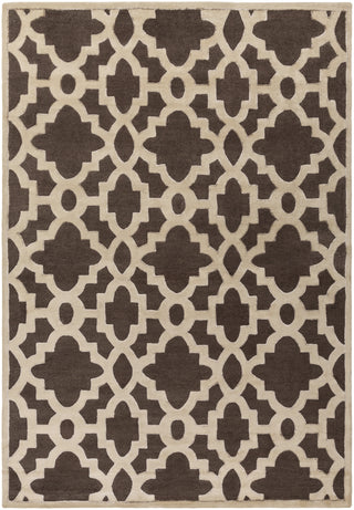 Surya Modern Classics CAN-2035 Chocolate Hand Tufted Area Rug by Candice Olson 8' X 11'