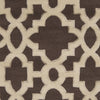 Surya Modern Classics CAN-2035 Chocolate Hand Tufted Area Rug by Candice Olson Sample Swatch