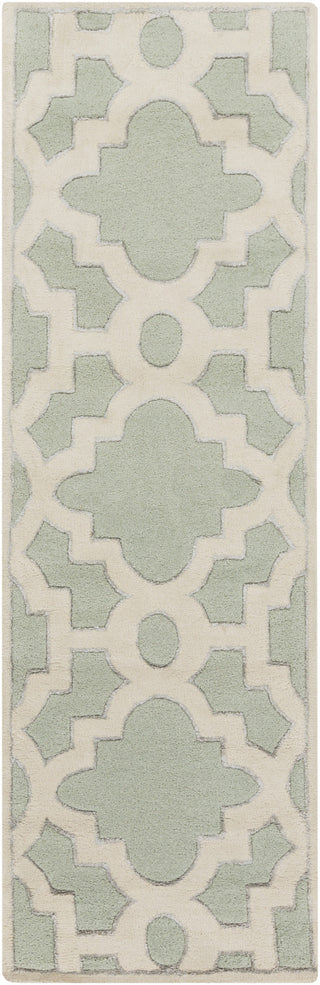 Surya Modern Classics CAN-2039 Sea Foam Area Rug by Candice Olson 2'6'' x 8' Runner