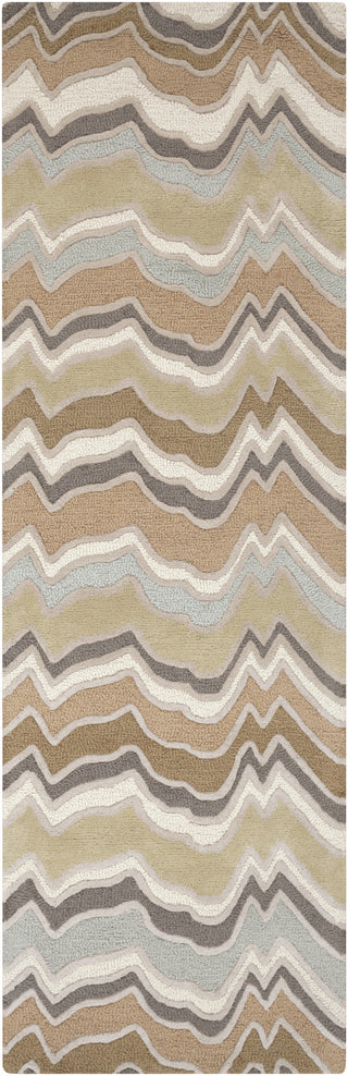 Surya Modern Classics CAN-2042 Mocha Area Rug by Candice Olson 2'6'' x 8' Runner