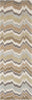 Surya Modern Classics CAN-2042 Mocha Area Rug by Candice Olson 2'6'' X 8' Runner