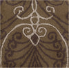 Surya Modern Classics CAN-2043 Chocolate Hand Tufted Area Rug by Candice Olson 16'' Sample Swatch