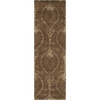 Surya Modern Classics CAN-2043 Chocolate Area Rug by Candice Olson 2'6'' x 8' Runner