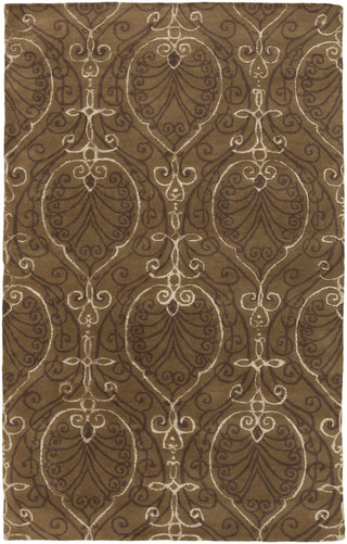 Surya Modern Classics CAN-2043 Chocolate Area Rug by Candice Olson 