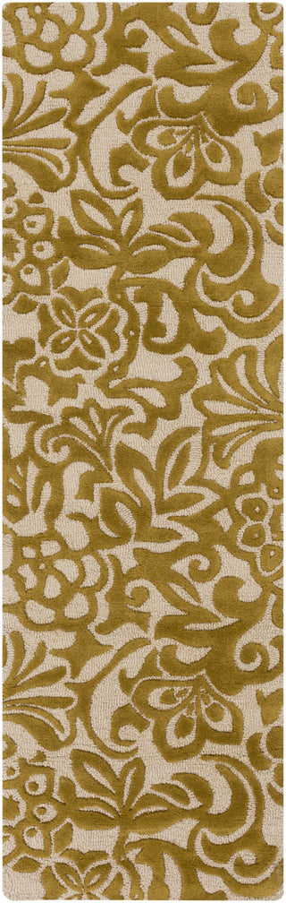 Surya Modern Classics CAN-2045 Gold Area Rug by Candice Olson 2'6'' x 8' Runner