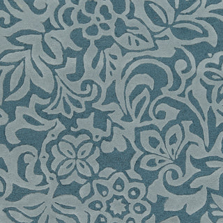 Surya Modern Classics CAN-2047 Teal Hand Tufted Area Rug by Candice Olson Sample Swatch