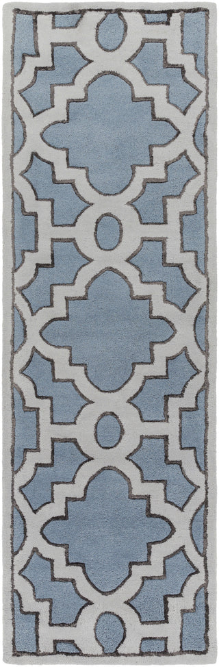 Surya Modern Classics CAN-2056 Slate Area Rug by Candice Olson 2'6'' X 8' Runner