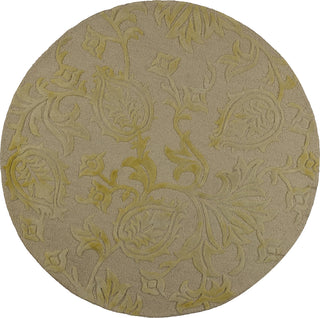 KAS Canvas 2305 Ivory/Canary Finesse Area Rug 
