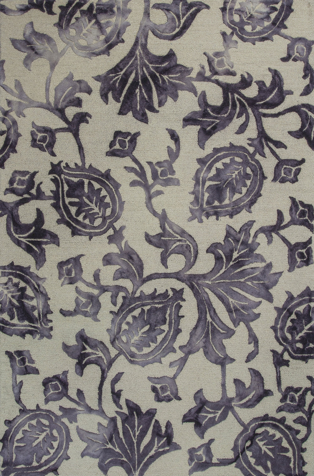 KAS Canvas 2307 Ivory/Lilac Finesse Area Rug