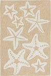 Trans Ocean Frontporch Starfish Ivory/Cream by Liora Manne