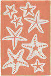 Trans Ocean Frontporch Starfish Orange by Liora Manne