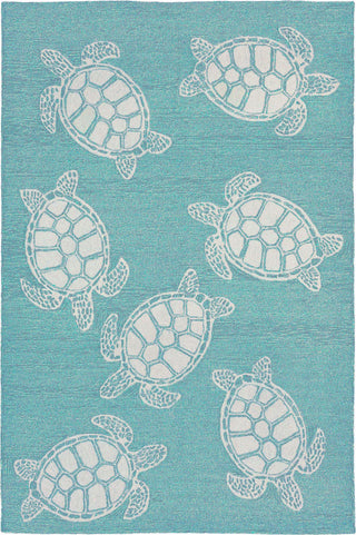 Trans Ocean Frontporch Turtle Blue by Liora Manne