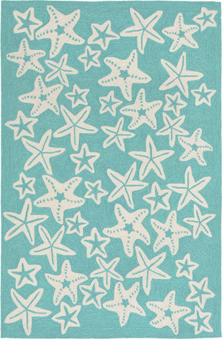 Trans Ocean Frontporch Starfish Blue by Liora Manne