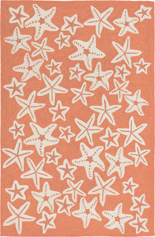 Trans Ocean Frontporch Starfish Orange by Liora Manne