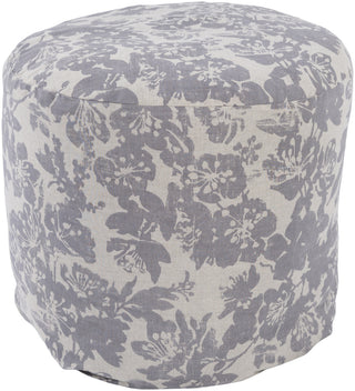 Surya Clara CAPF-003 Gray Pouf