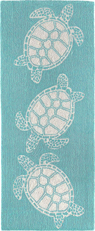 Trans Ocean Frontporch Turtle Blue by Liora Manne