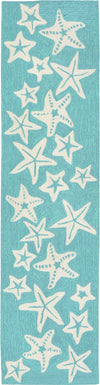 Trans Ocean Frontporch Starfish Blue by Liora Manne