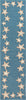 Trans Ocean Capri 1710/04 Starfish Border Blue Area Rug by Liora Manne