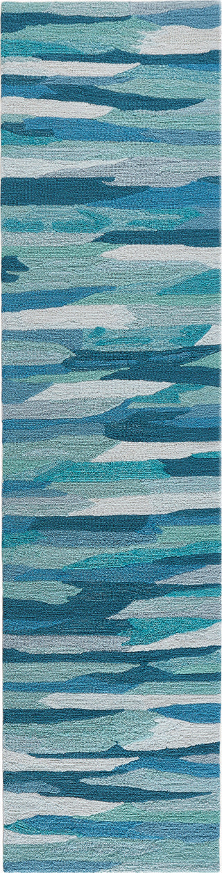 Trans Ocean Capri 1725/94 Cloud Blue Area Rug by Liora Manne