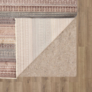 Karastan Echo Caprice Grey Area Rug Back Image