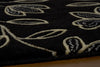 Momeni Capri CR-04 Black Area Rug Closeup