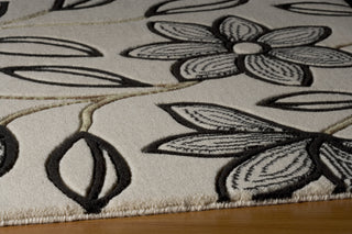 Momeni Capri CR-04 Ivory Area Rug Closeup