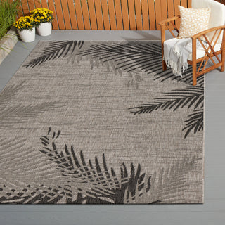 LR Resources Captiva 81016 Beige / Black Area Rug Alternate Image