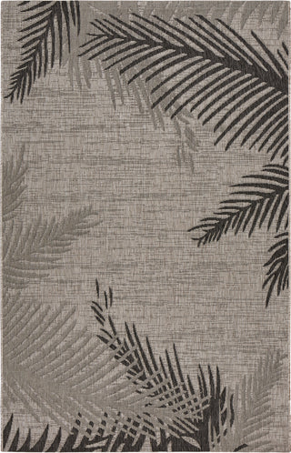 LR Resources Captiva 81016 Beige / Black Area Rug main image