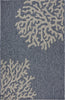 LR Resources Captiva 81017 Navy / Gray Area Rug main image