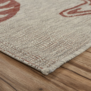 LR Resources Captiva 81018 Red / Beige Area Rug Alternate Image