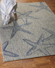 LR Resources Captiva 81019 Gray / Navy Area Rug Alternate Image