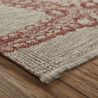 LR Resources Captiva 81020 Coral / Beige Area Rug Alternate Image