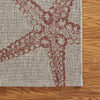 LR Resources Captiva 81020 Coral / Beige Area Rug Alternate Image